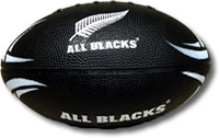 All Black Rugby Ball - soft foam ball shouldnt do any damage inside the house