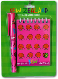 Pen & Notebook Set Pink